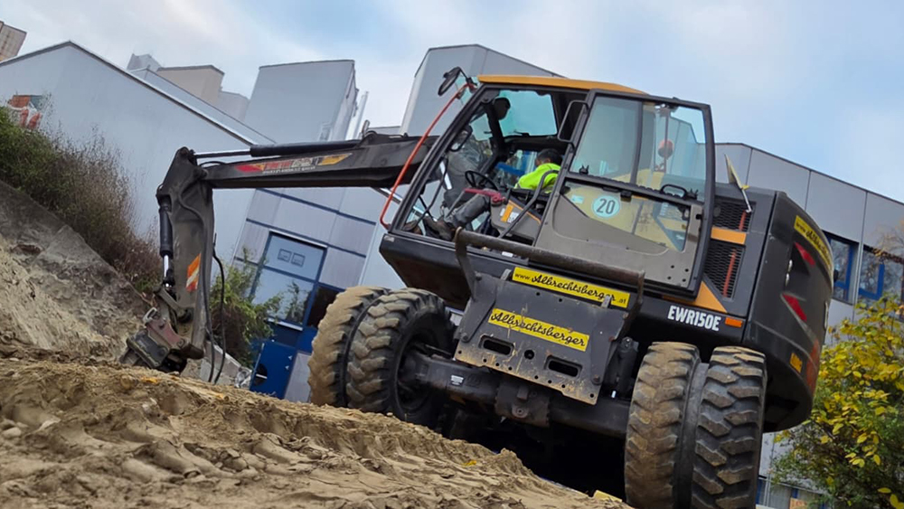 Maschinen mit Fahrer